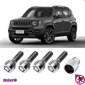 Parafuso antifurto roda jeep renegade 2016 a 2023