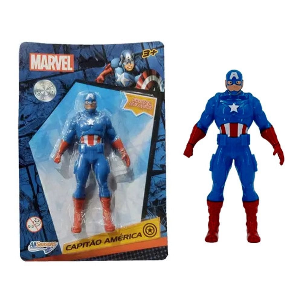 Boneco Marvel Capitão America 9.5Cm