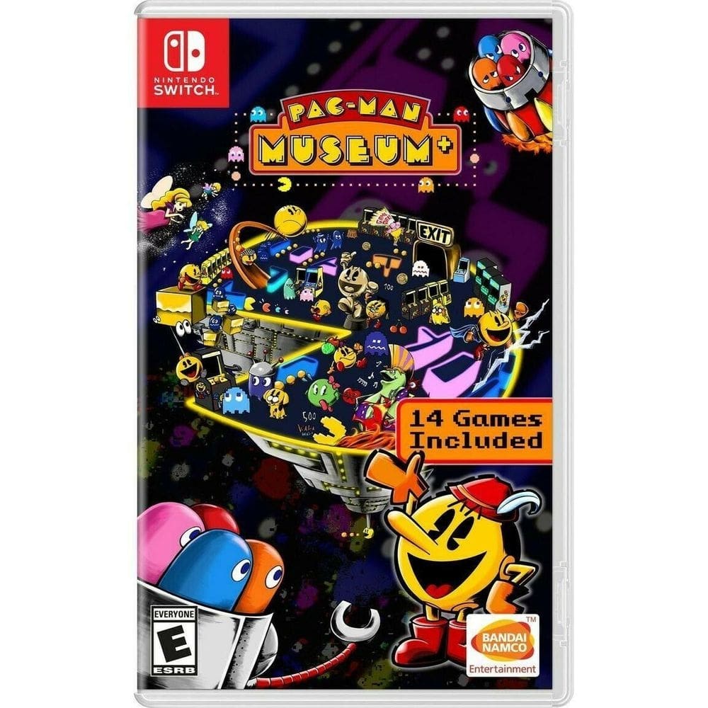 Pac man museum plus switch midia fisica