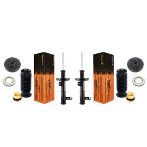 Par amortecedor + kit batente dianteiro cruze 2013