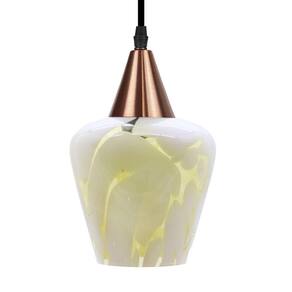 Lustre Pendente Taschibra Monalisa Murano E27 Bivolt Cobre