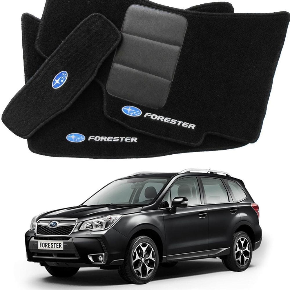 Tapete automotivo subaru forester carpet linha luxo