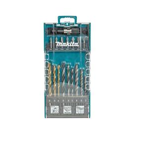 Makita d-74887 kit de brocas 17 peças