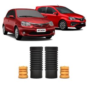 Par kit coifa batente dianteiro toyota etios 2012 2013 2014