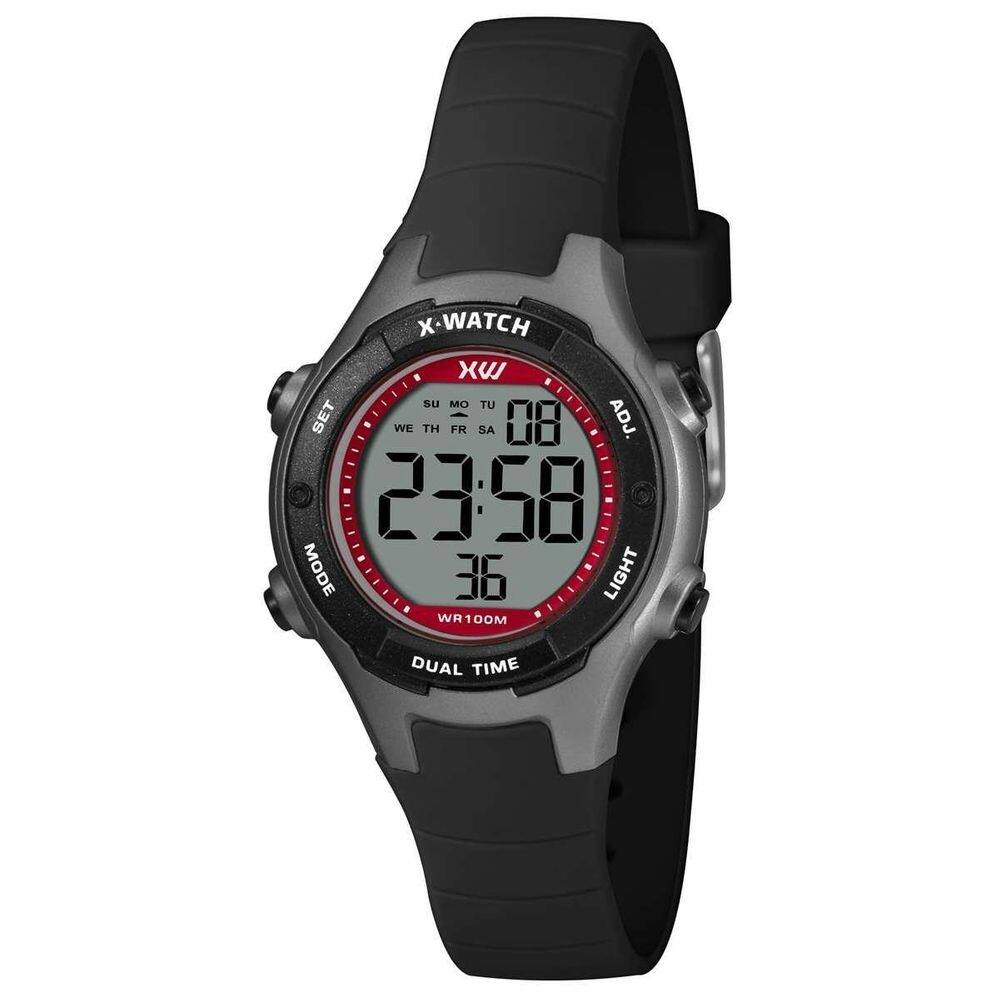 Relógio Masculino X-Watch XKPPD093 - Preto, Digital, 100m