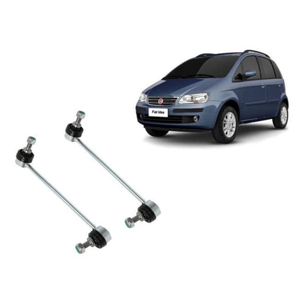 Par bieleta barra dianteira fiat idea 09