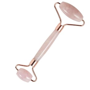 Rolo rolinho massageador facial pedra jade antirugas roller