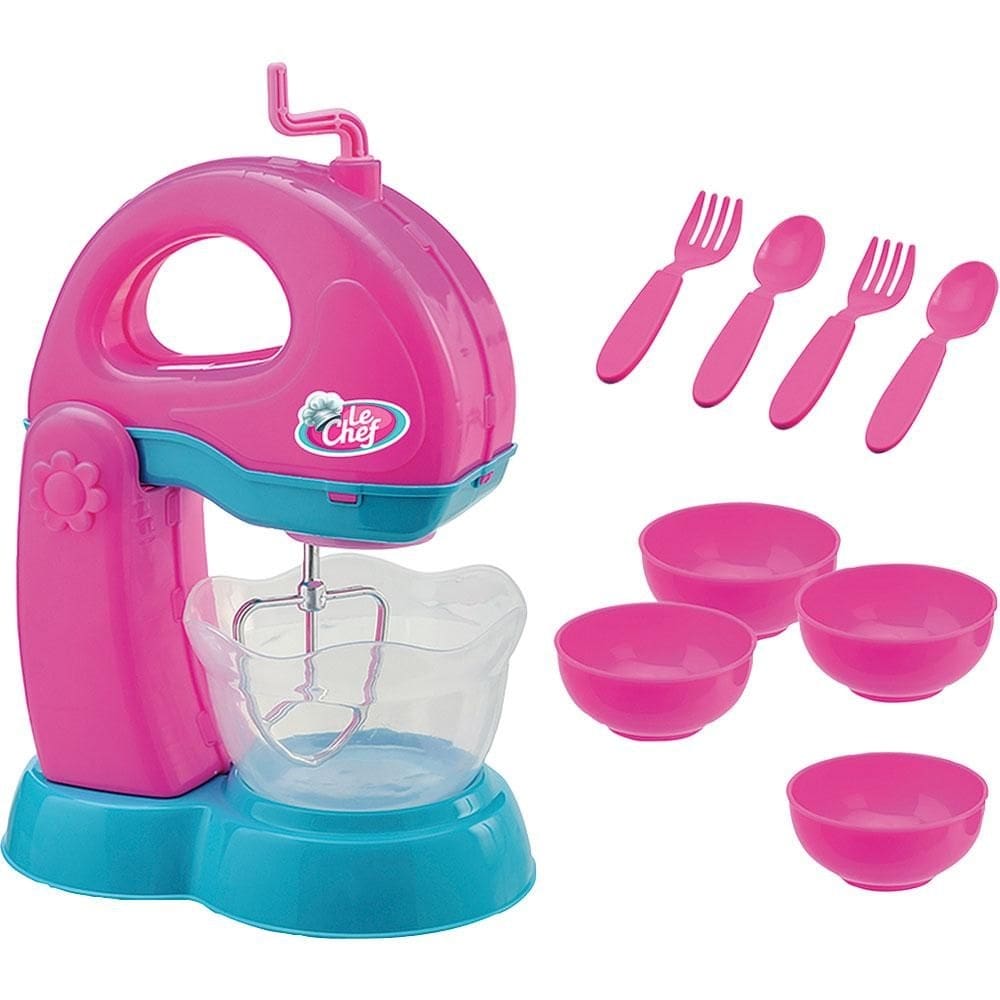 Kit Batedeira Usual Plastic Le Chef 312