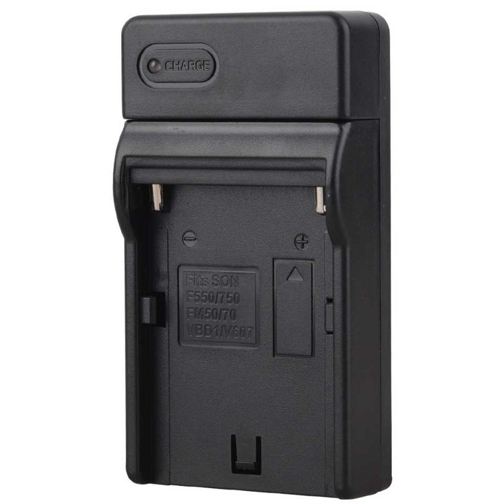 Carregador de bateria CAR-NPF970 para baterias NP-F970, NP-F750, NP-F770, NP-570, F-550
