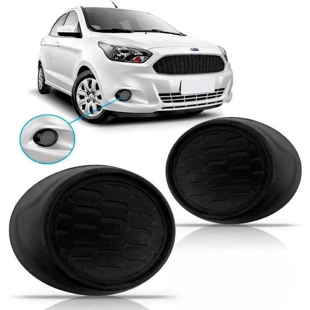 Moldura tampa do parachoque ford ka 2015 16 17 2018 s/ furo