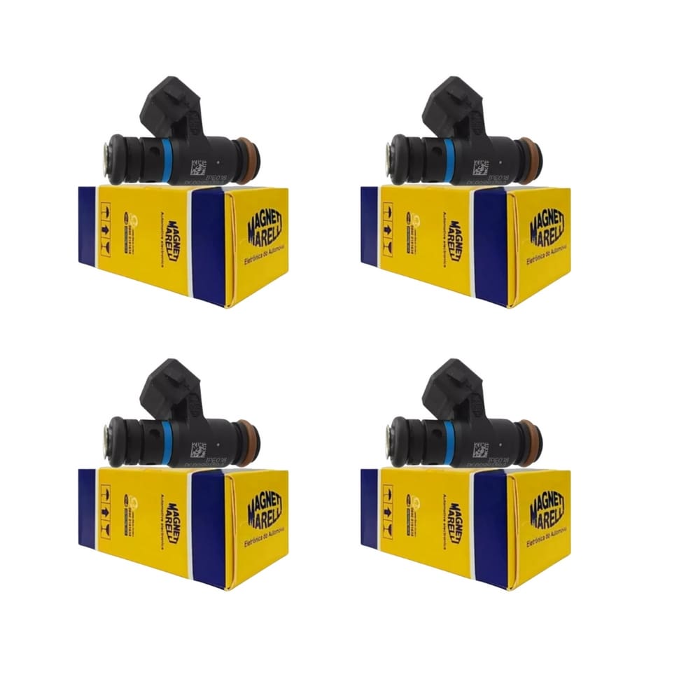 4 Bicos Injetor Marelli Siena 1.6 16v Etorq Flex 2013 Ipe018