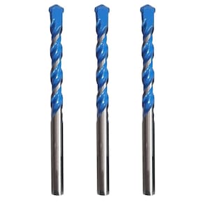 Kit 3 brocas 10mm multifunção multimaterial fura tudo md
