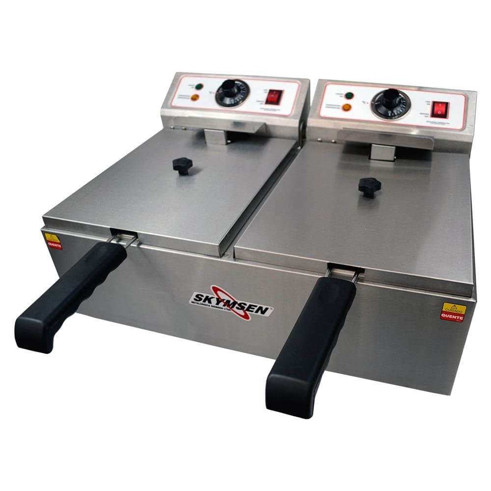 Fritador Elétrico 2 Cubas 5,5 L 2x2500 W 220 V