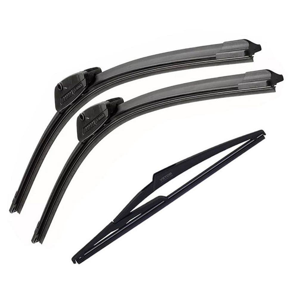 Kit palheta limpador parabrisa clio 2006 2007 2008 2009 2010