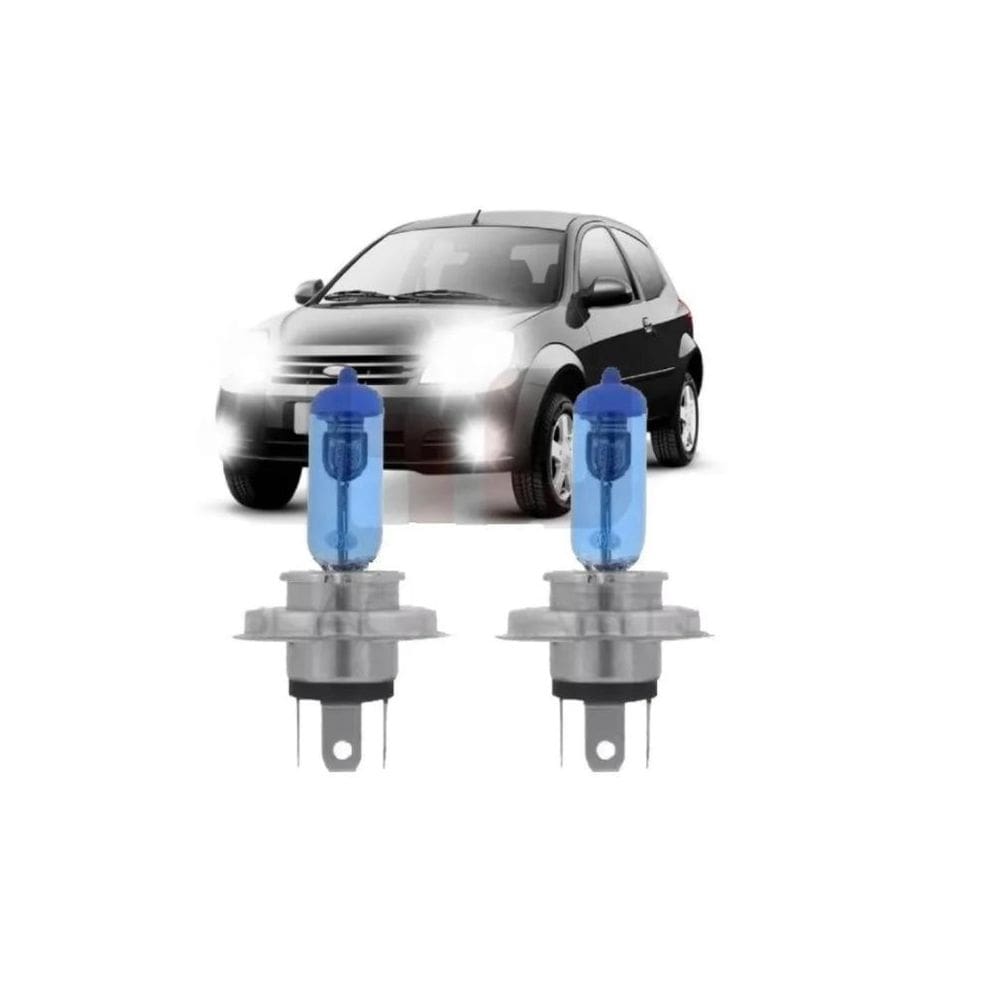 Lampadas super branca ford ka 2008 a 2014
