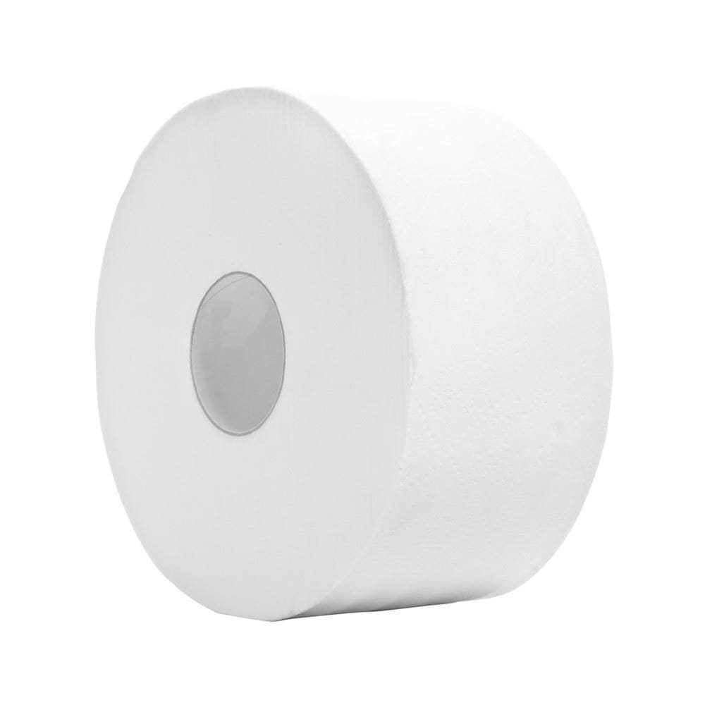 Papel higiênico rolão simples branco 300 metros - 8 rolos