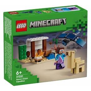 Lego Minecraft 21251 - Expedição Do Steve Ao Deserto