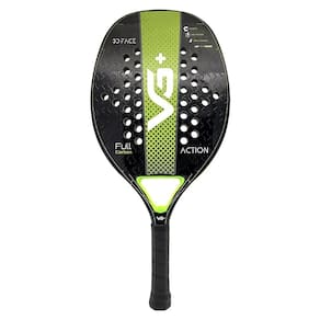 Raquete de Beach Tennis Action Full Carbon Verde Vg Plus