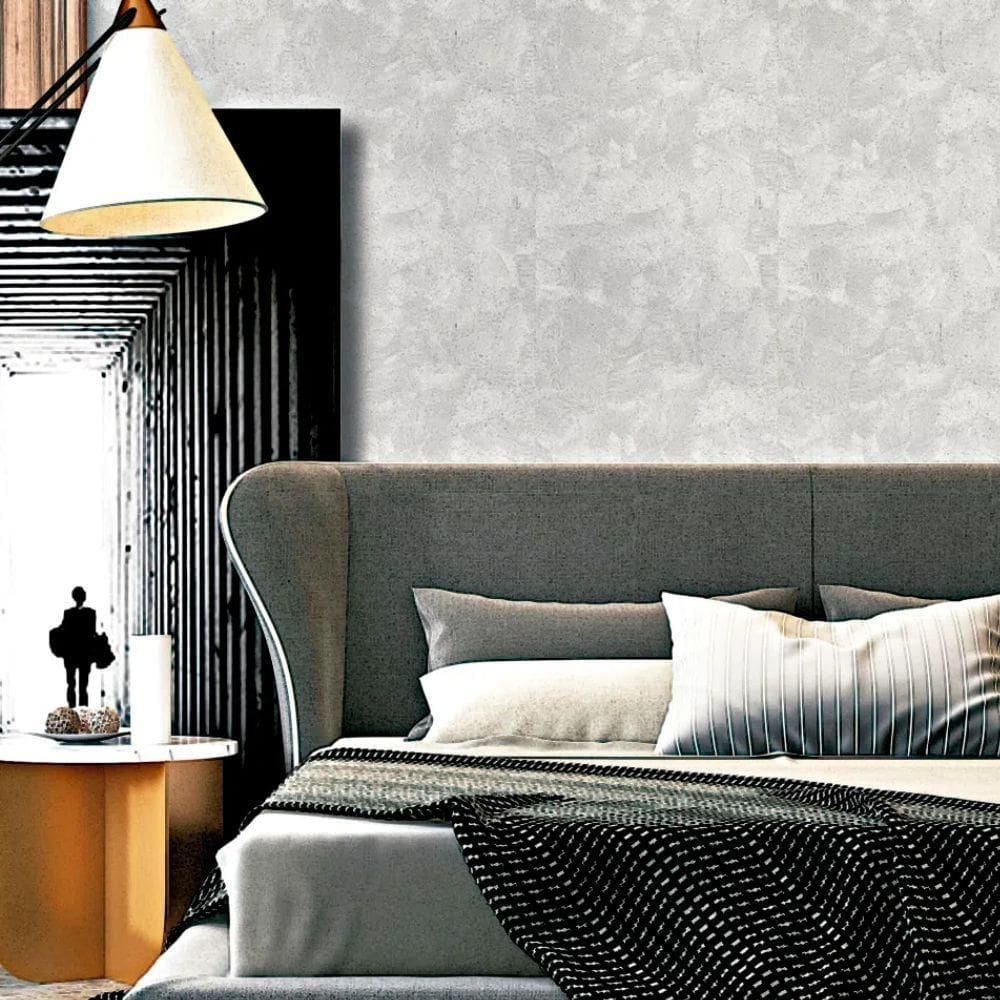 Papel de parede vip concreto cinza vip1051 - 10m x 0.53m
