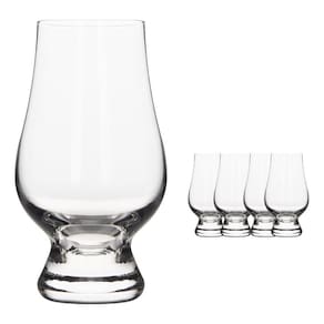 Copo Taça Degustação Whisky 185Ml 4 Unidades 11X4,5Cm