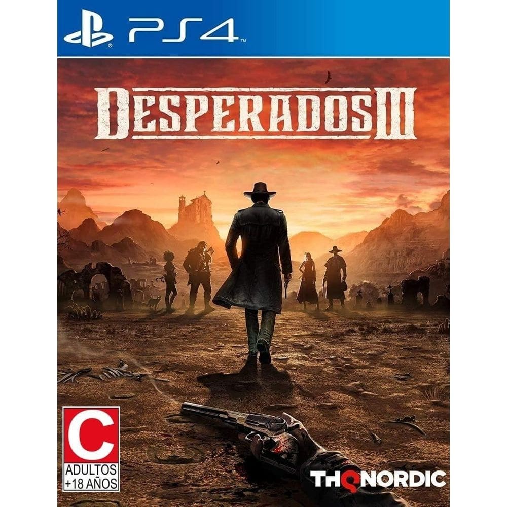 Desperados 3 ps4 midia fisica