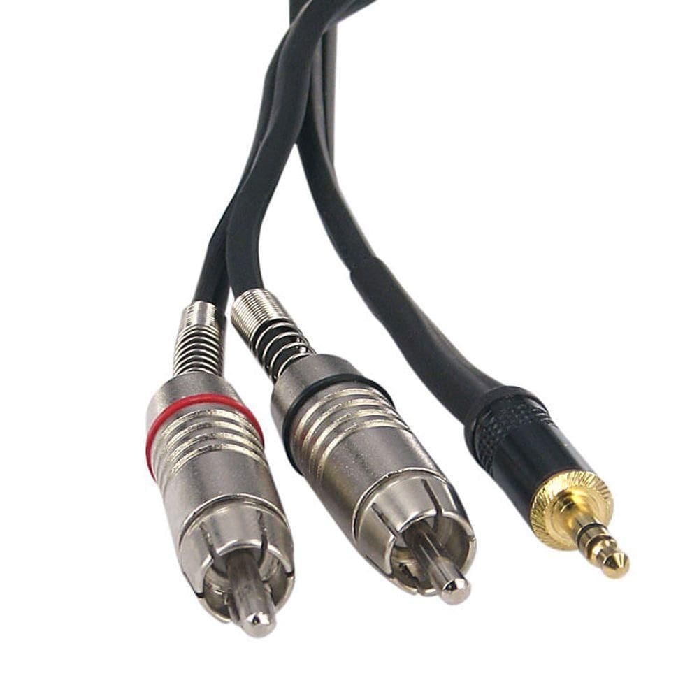 Cabo P2 Estereo Para 2 Rca Santo Angelo - 65 Metros