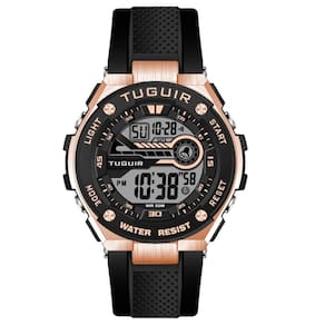 Relógio masculino tuguir digital tg293 preto e rosê