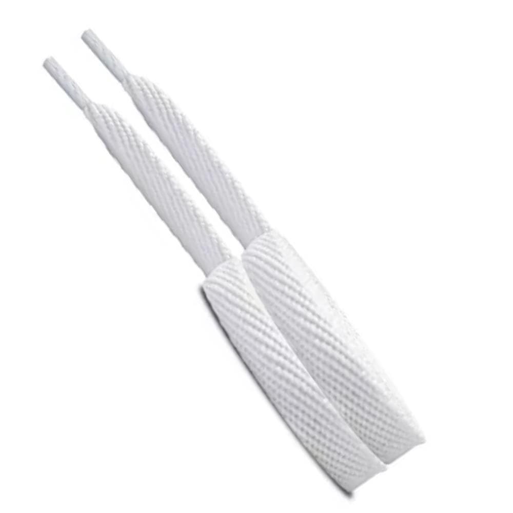 2 pares cadarço atracador 120 cm achatado algodão premium