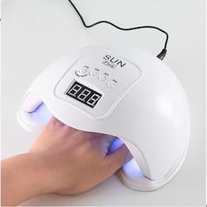 Secadora cabine acrigel estufa lanterna led/uv portátil