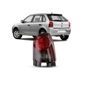 Lanterna traseira gol power g4 06 08 a 14 fumê aba preta