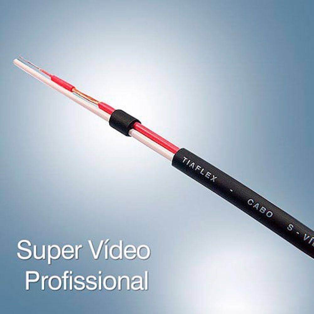 Cabo Super Vídeo Profissional Fio - 1 Metro