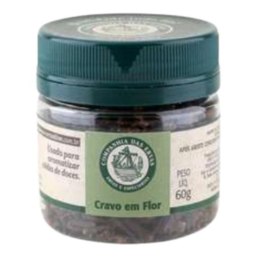 Kit 2x: cravo em flor companhia das ervas 60g