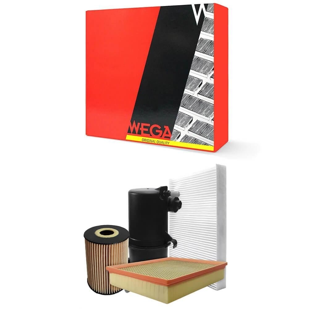 Kit Troca de Filtros Amarok 2.0 16V 2015 a 2023 Diesel Wega
