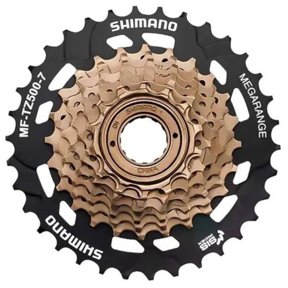 Catraca roda livre 7 index mf-tz500 mega range shimano mtb21