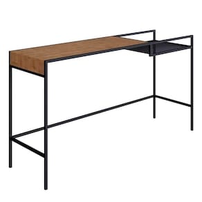 Aparador Para Sala De Estar 140cm Pés Metálicos preto