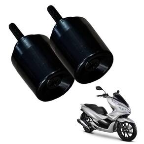Par peso pezinho de guidão preto pcx 150 de 2019 ate 2021