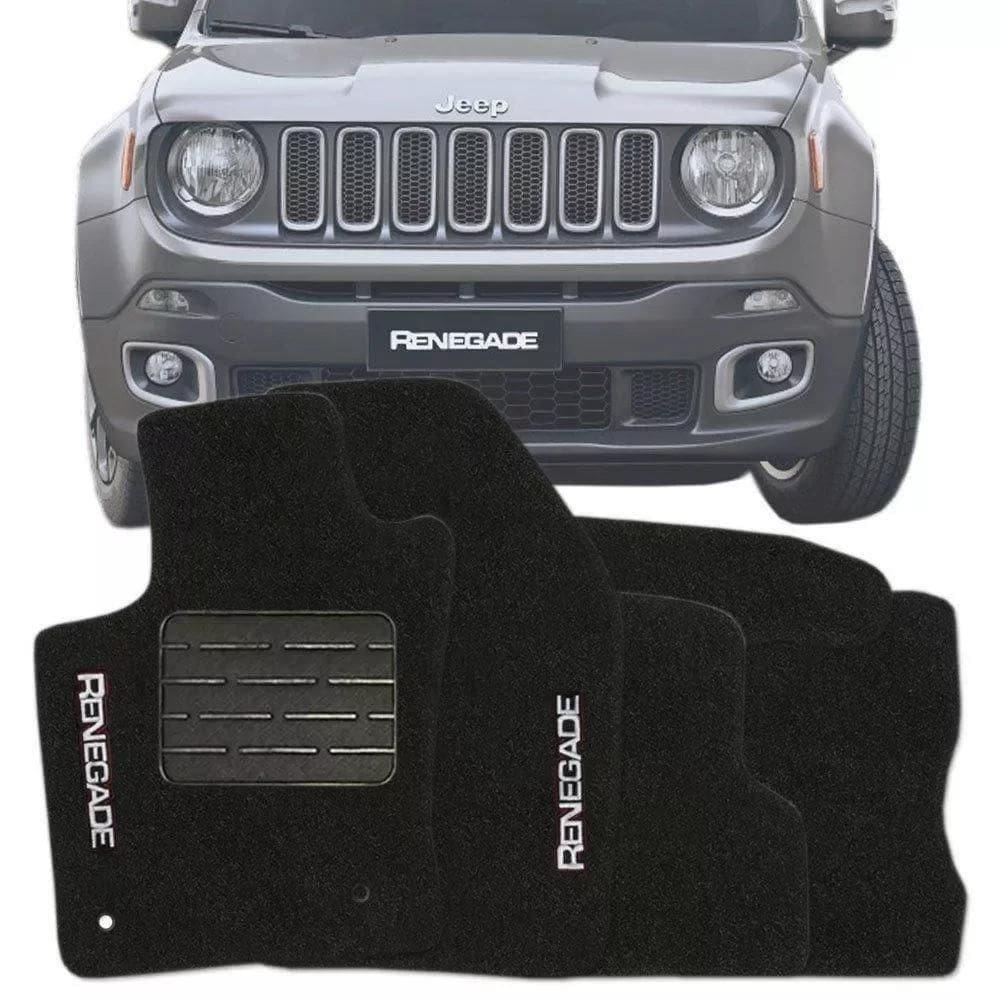 Tapete automotivo jeep renegade carpete somente forração