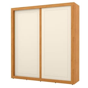 Guarda Roupa Tutto New 2 Portas de Correr Freijó Off White - Matic