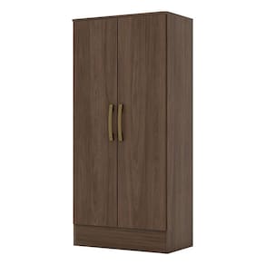 Armário Multiuso 2 Portas B14 Castanho – Briz Móveis