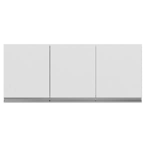 Armário De Cozinha Aéreo Andréia 120Cm 3 Portas Branco