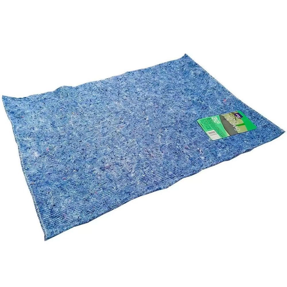 Kit de pano de chão alklin azul com 6 unidades 40cm x 60cm