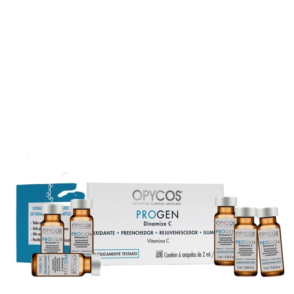 Dinamize vitamina c a 10% clareadora e antiage opycos/6x2ml