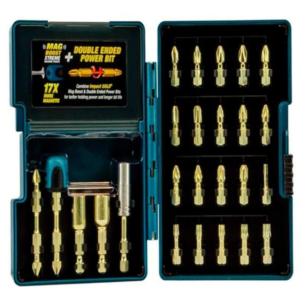 Conjunto de bits impact gold 26 pcs makita b-69163