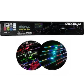 Kit Led RGB Nano 6x1 Shocklight 12v - SL-FTRGB6