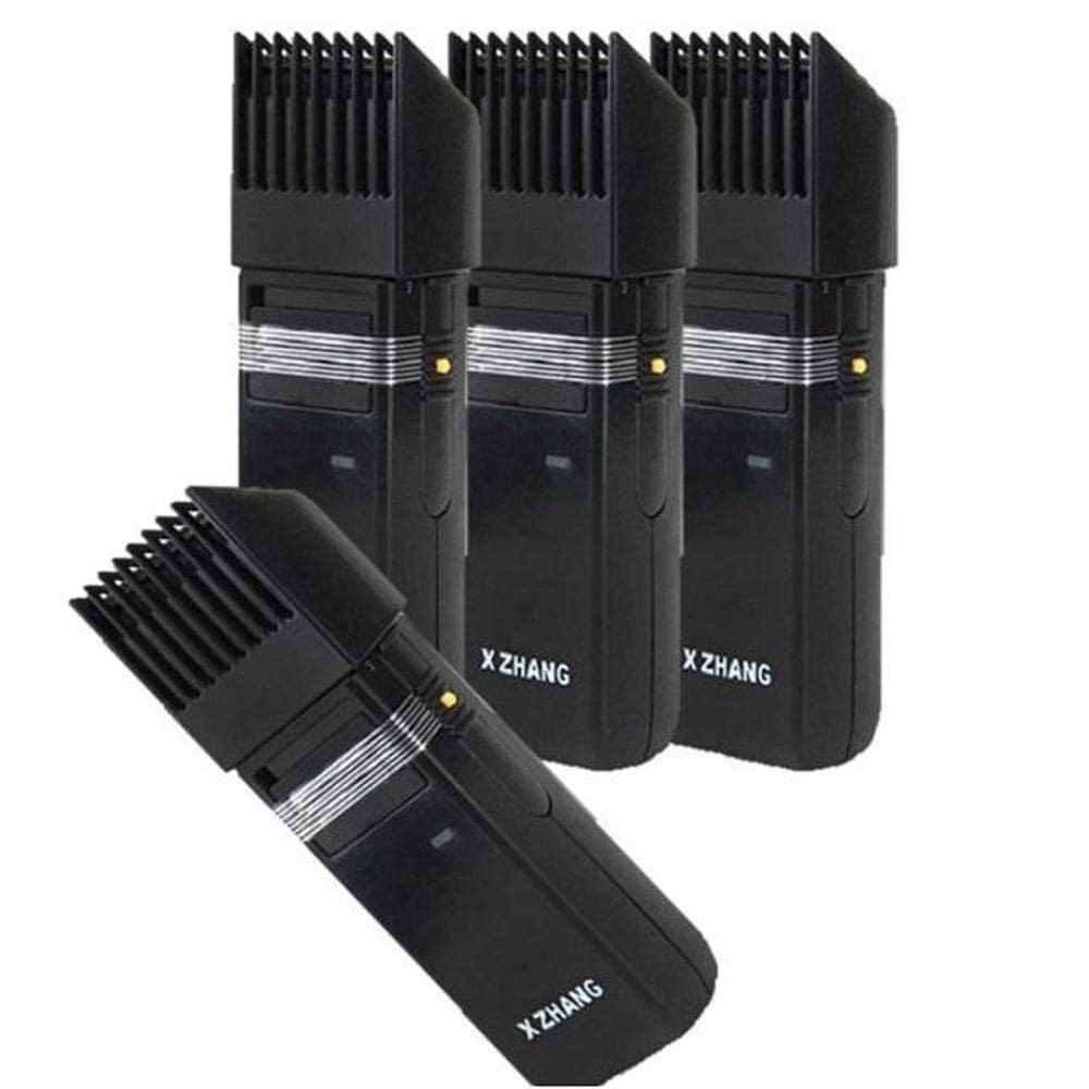 Kit 4 Barbeador Xt-389 3W Lamina Inox Recarregável 2V