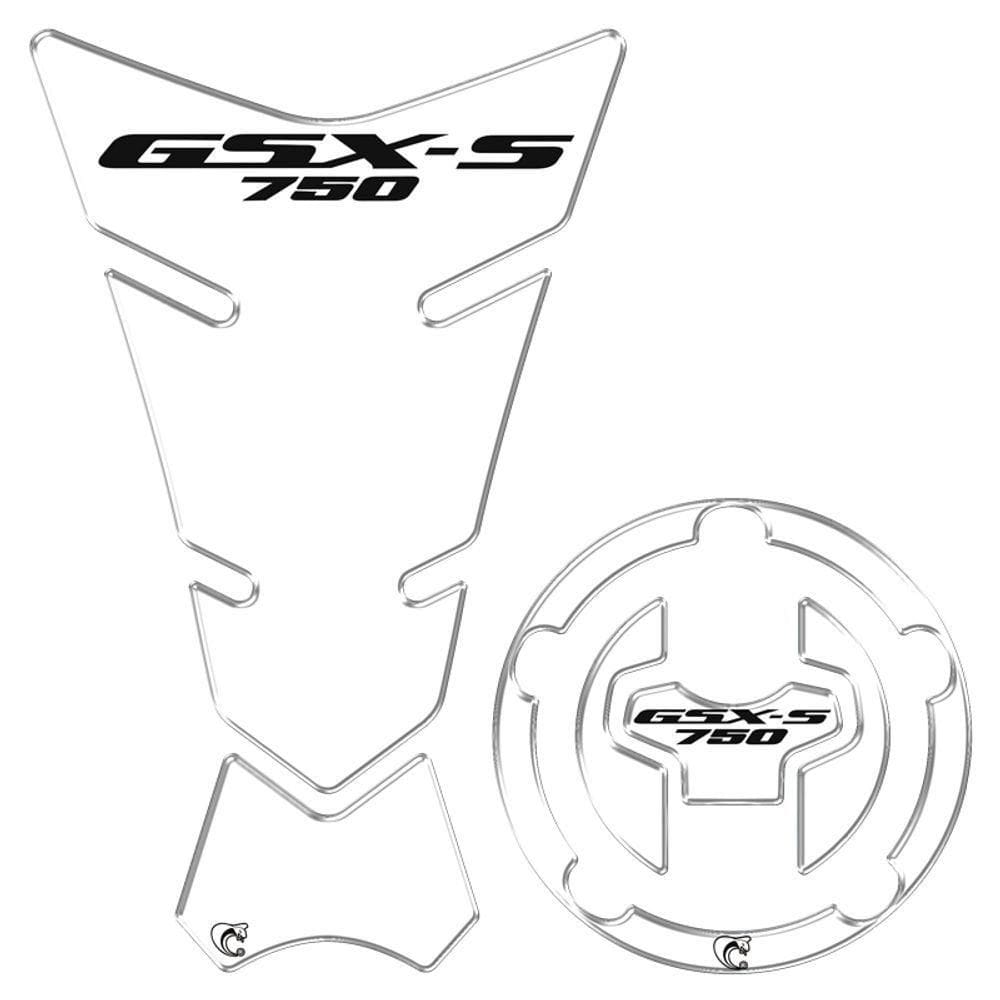 Adesivo Resinado Protetor De Tanque Motos Suzuki Gsx-s 750 Transparente Cor Transparente
