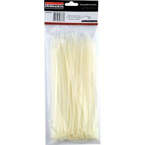 1000 Abracadeira Nylon Branca Enforca Gato 150X2,5Mm Starfer