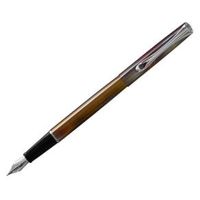 Caneta tinteiro diplomat traveller flame