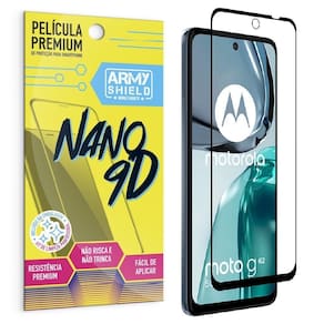 Película moto g62 nano 9d armyshield