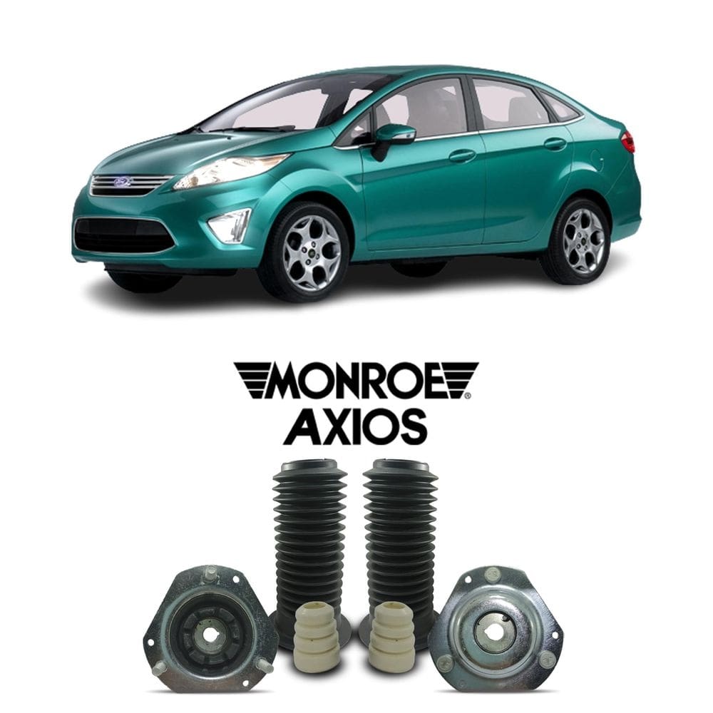 Par kit do amortecedor dianteiro fiesta sedan 2012